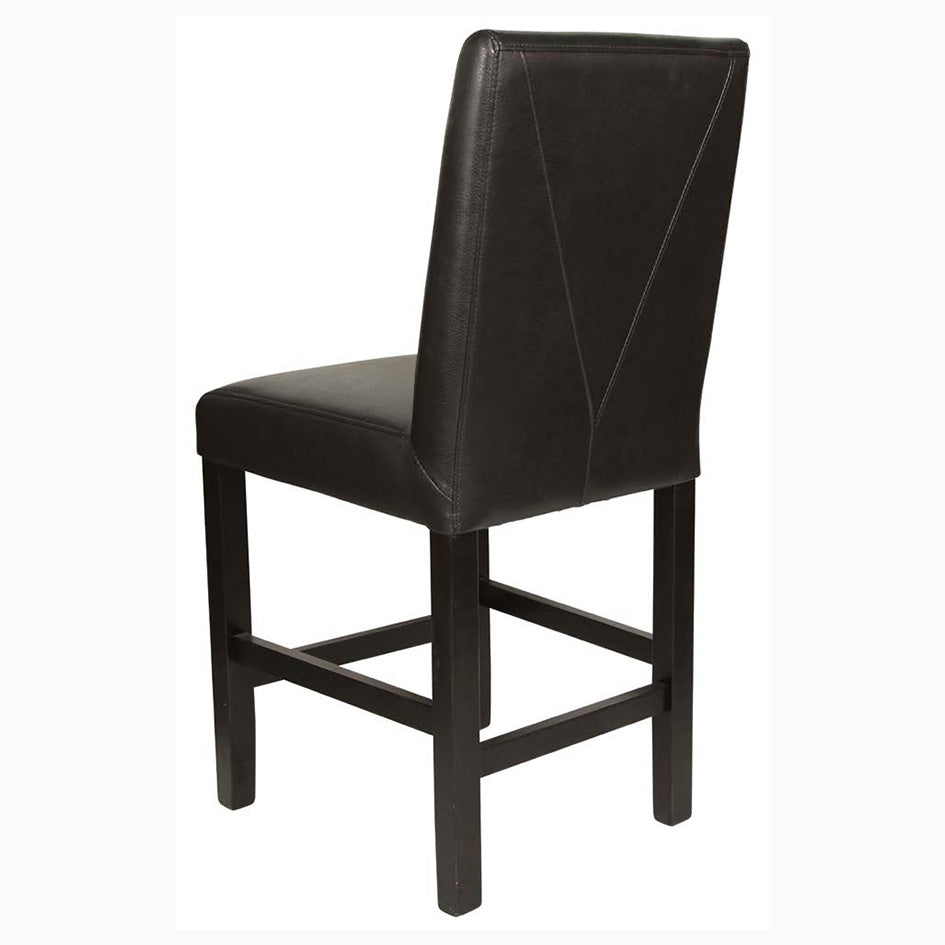 Parsons Upholstered Solid Wood Counter Chair V BACK