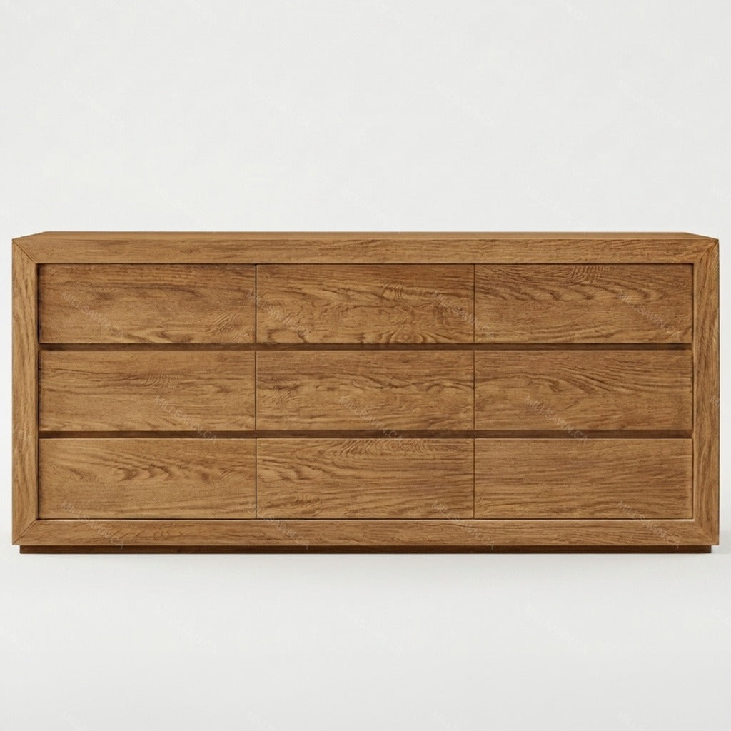 Commode en bois massif Pintura