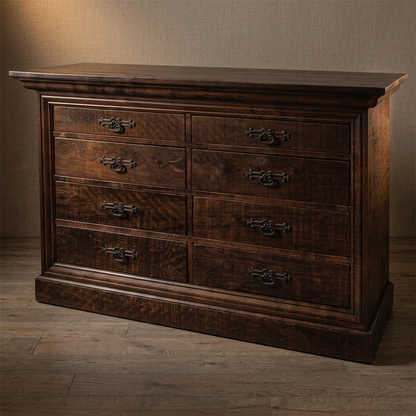 Rustic Philippe Solid Wood  Dresser