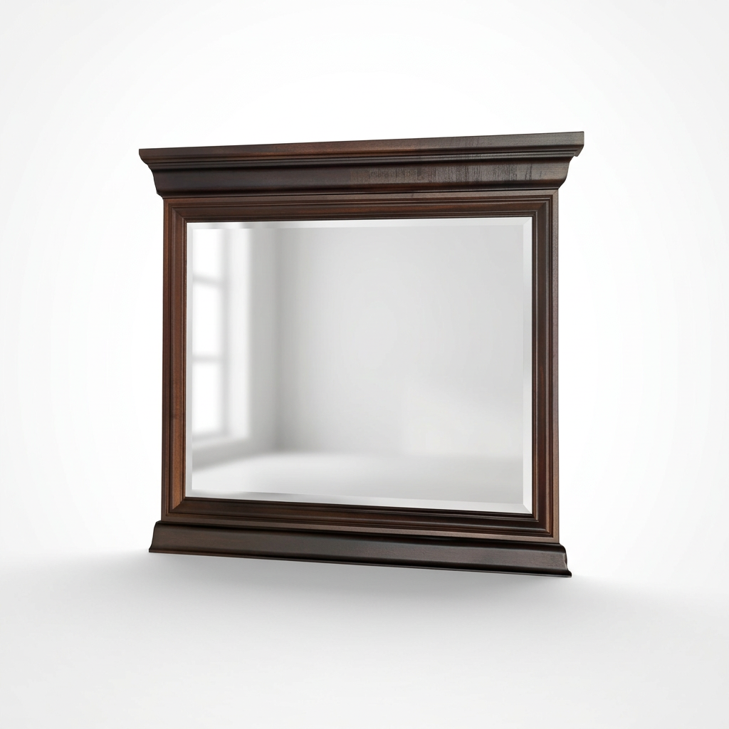 Rustic Philippe Solid Wood Mirror