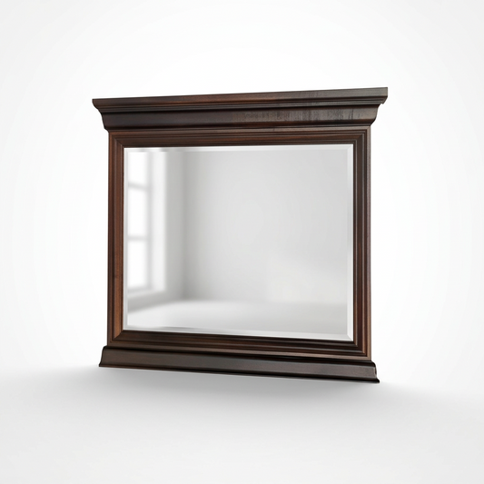 Rustic Philippe Solid Wood Mirror