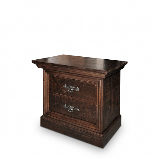 Rustic Philippe Solid Wood Nightstand
