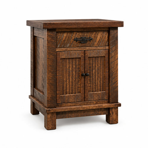 Table de chevet en bois massif Ranch