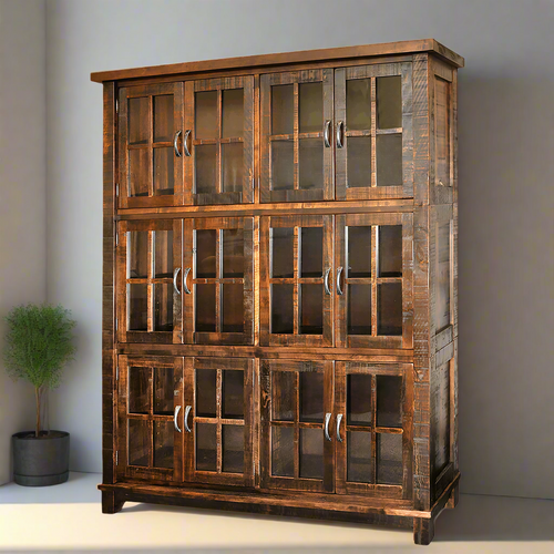 Ranch Solid Wood Wall Cabinet