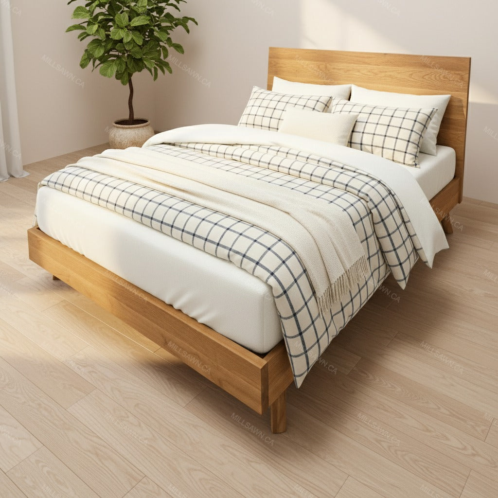 Reve Solid Wood Bed