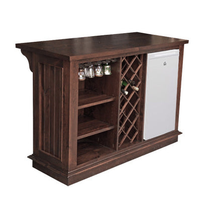Kenn Solid Wood Wine Bar