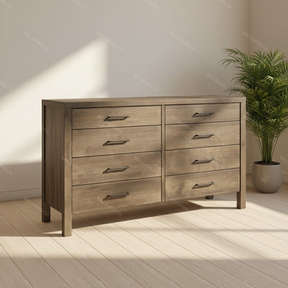 Commode en bois massif Senora