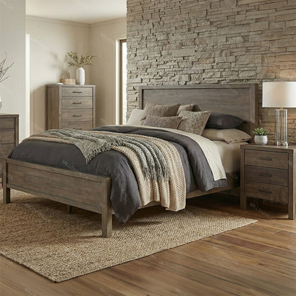 Senora Solid Wood Bed
