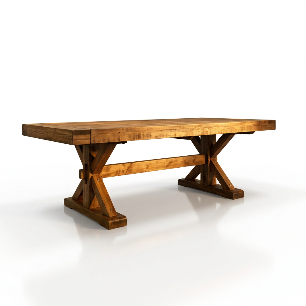Strand Solid Wood Dining Table