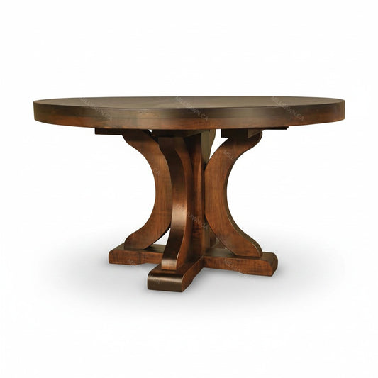 Carlisle Solid Wood Round Dining Table