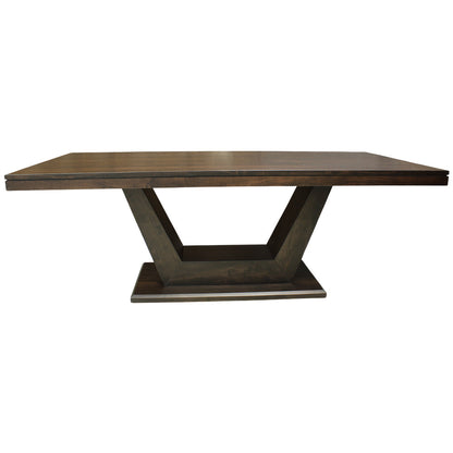 Thornhill Solid Wood Dining Table + 2-12" Center Leaves