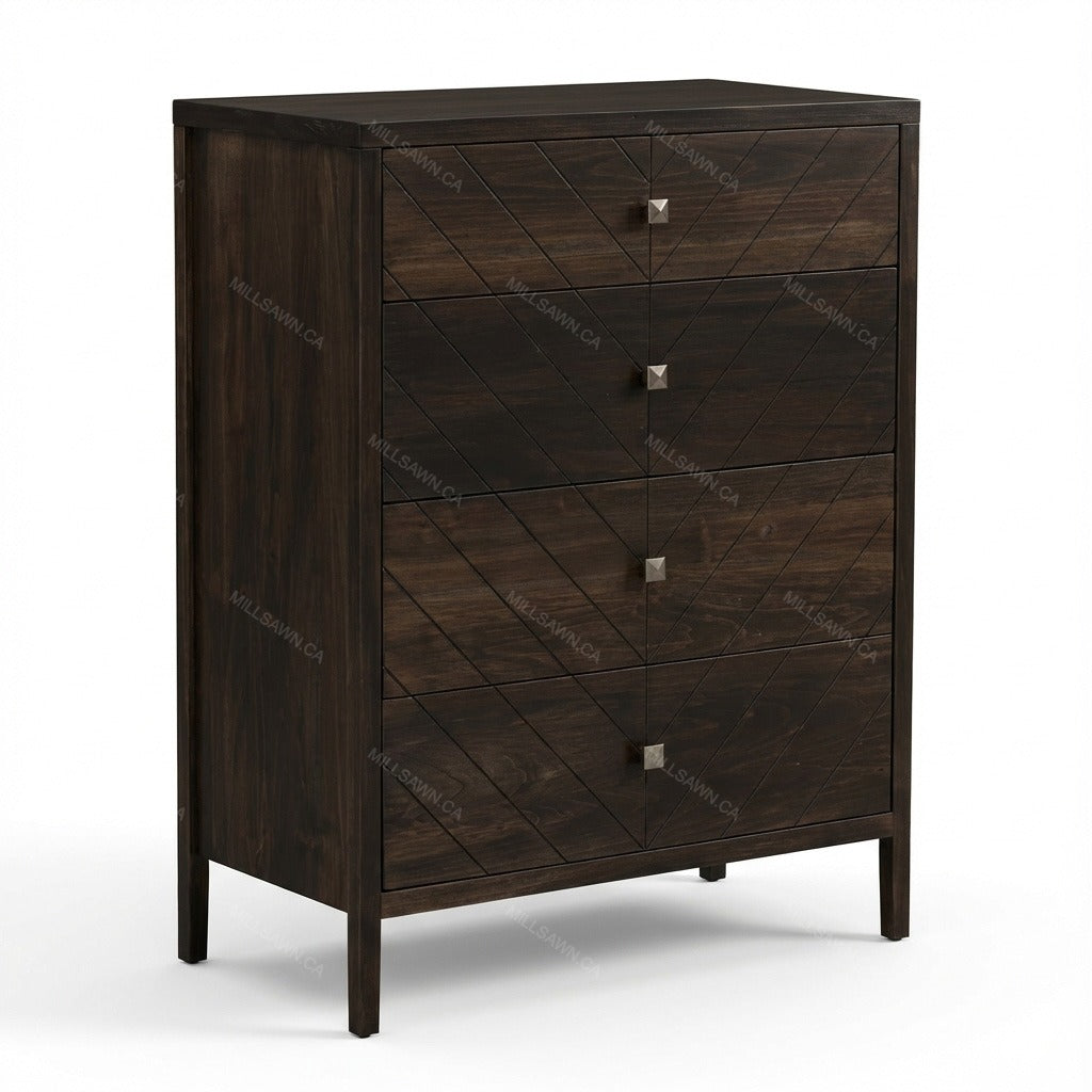 Tanner Solid Wood Chest | Highboy