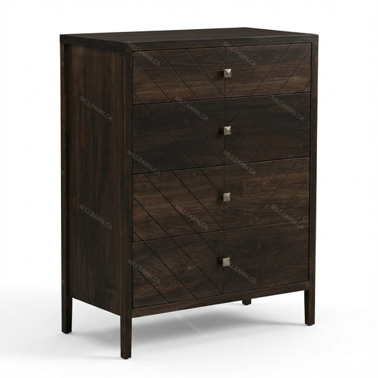 Tanner Solid Wood Chest | Highboy