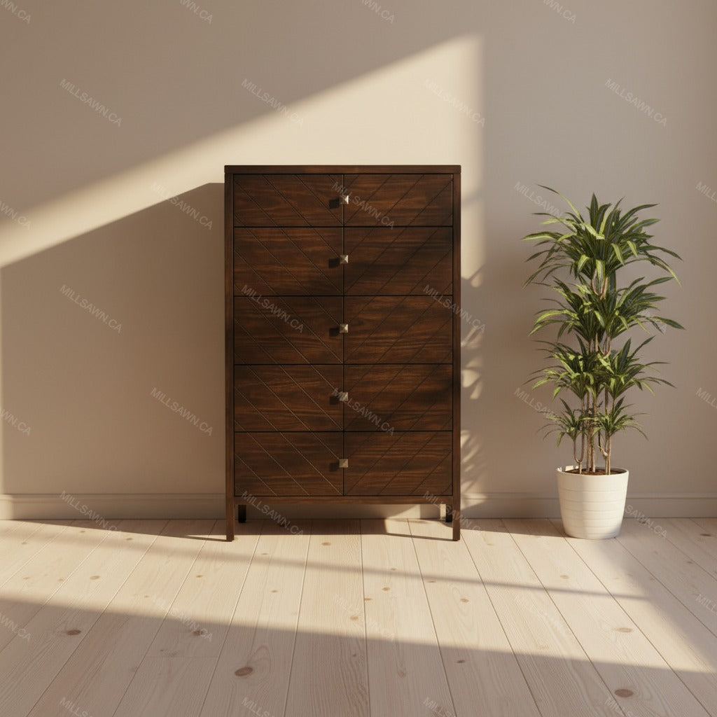 Tanner Solid Wood Chest | Highboy