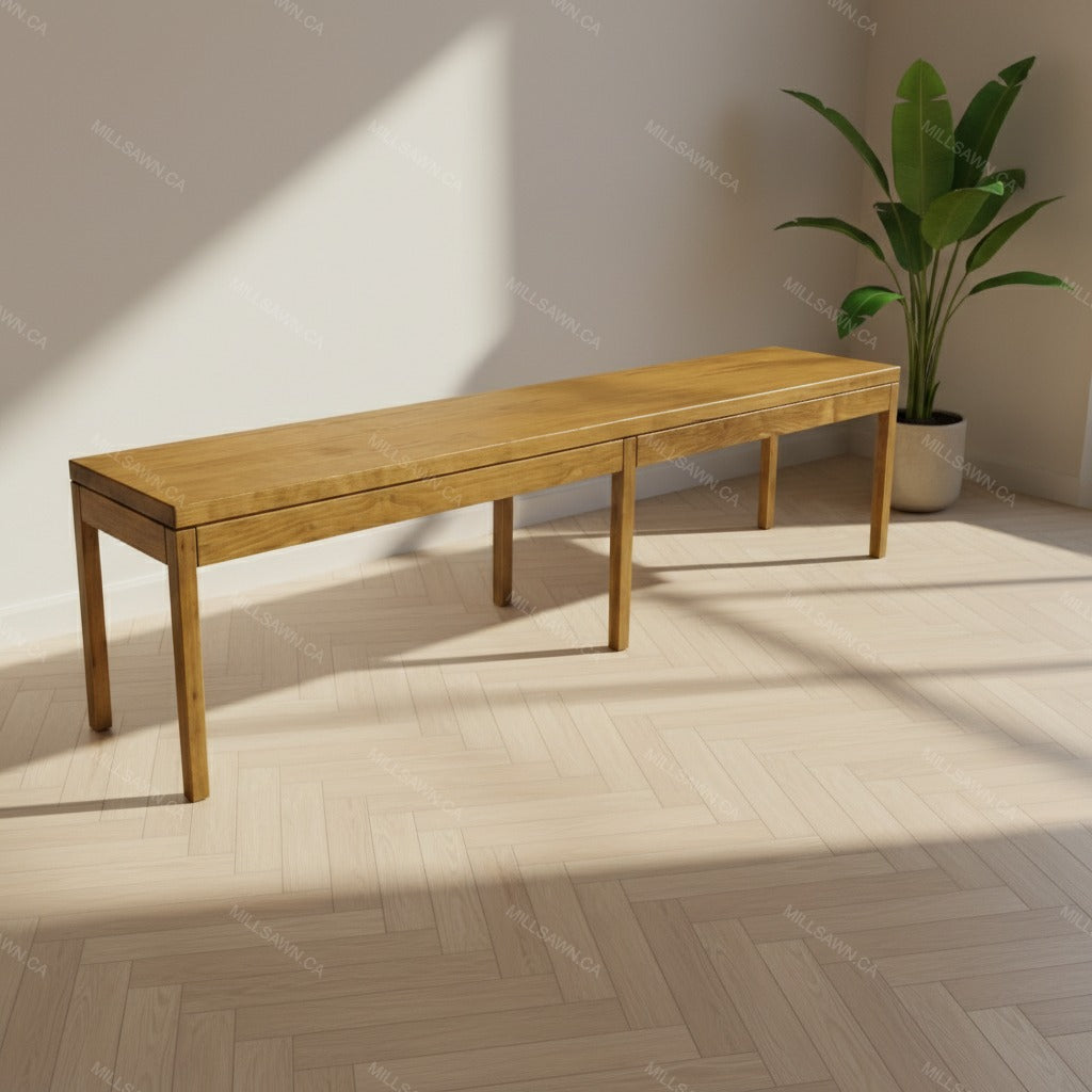 Tanner Solid Wood Bench