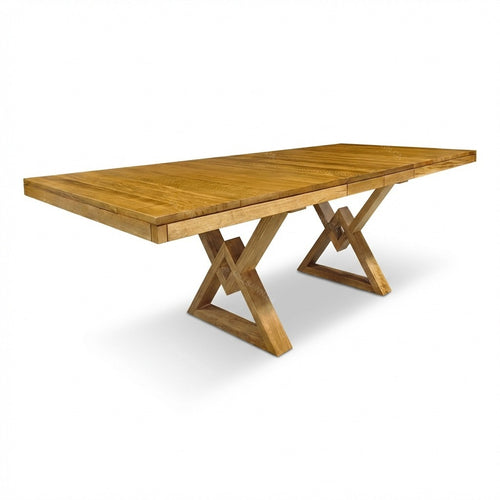 Tanner Wood Dining Table With Center Leaves