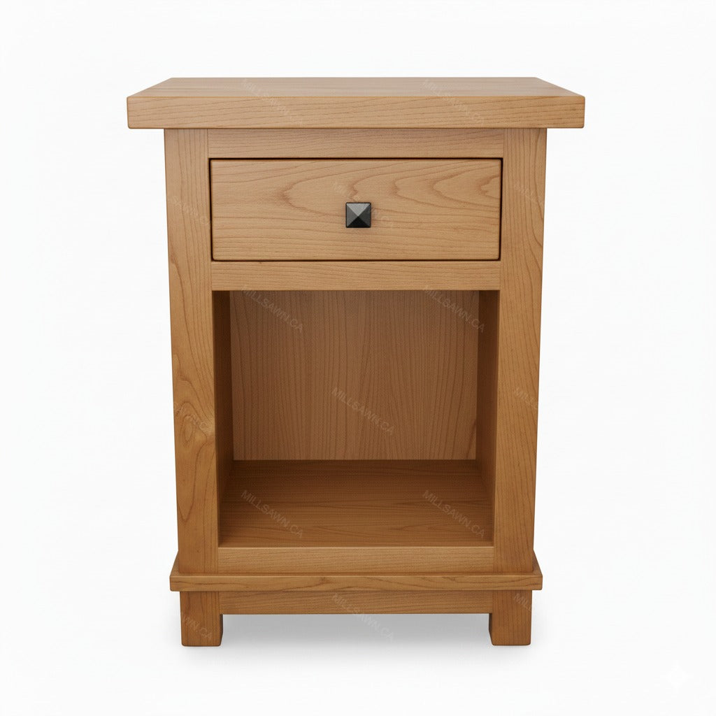 Terra Solid Wood Nightstand