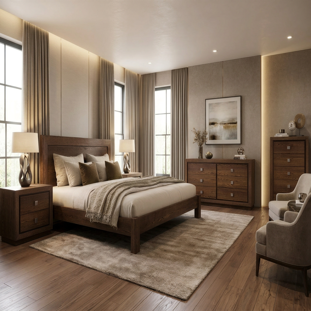 Thornhill Solid Wood Bed