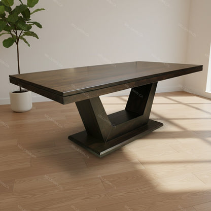 Thornhill Solid Wood Dining Table + 2-12" Center Leaves