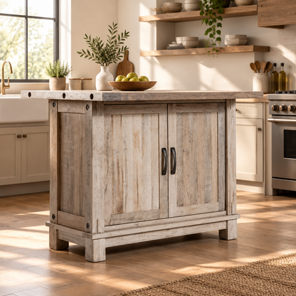 Woodland Solid wood Island