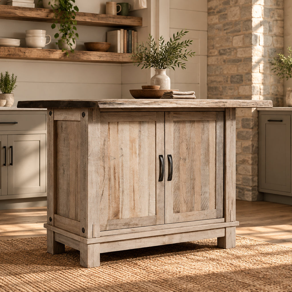 Woodland Solid wood Island