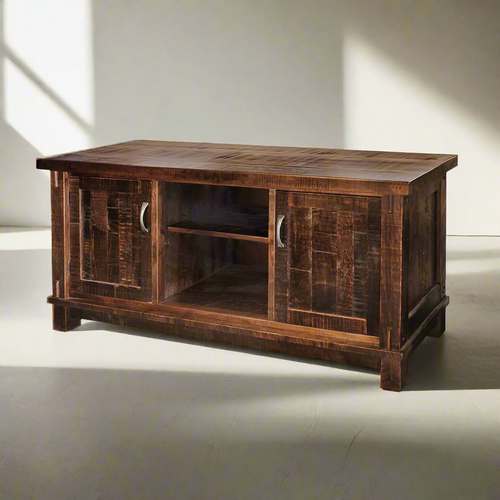 Timber Media Stand