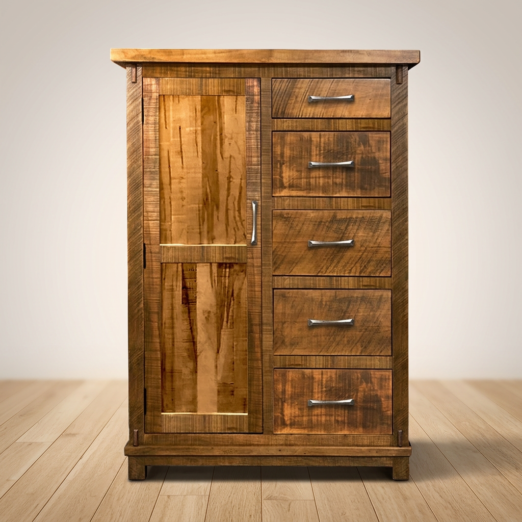 Urban Farmhouse Solid Wood Mans Chest