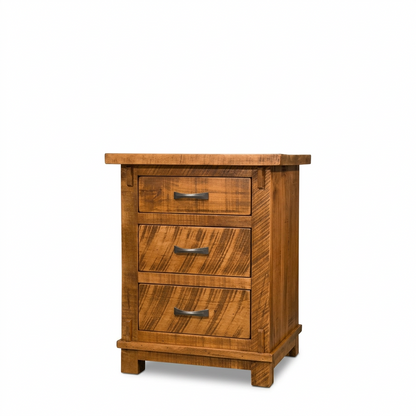Urban Farmhouse Solid Wood Nightstand