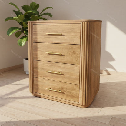 Vallery Solid Wood Chest | Highboy