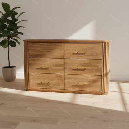 Vallery Solid Wood Dresser