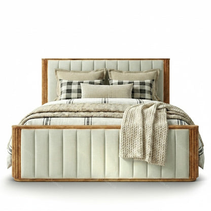 Vallery LX Solid Wood Bed