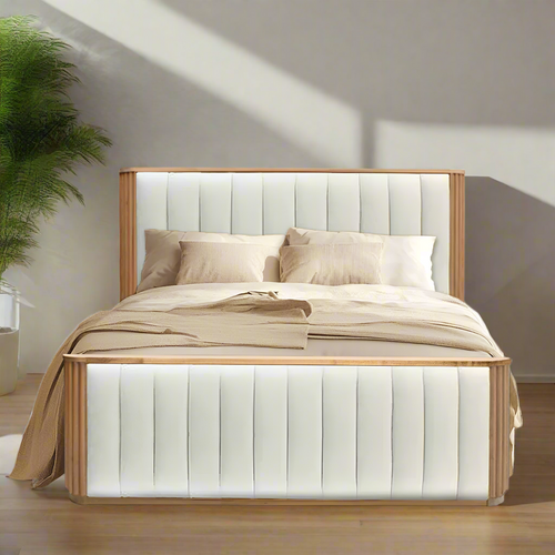 Vallery LX Solid Wood Bed
