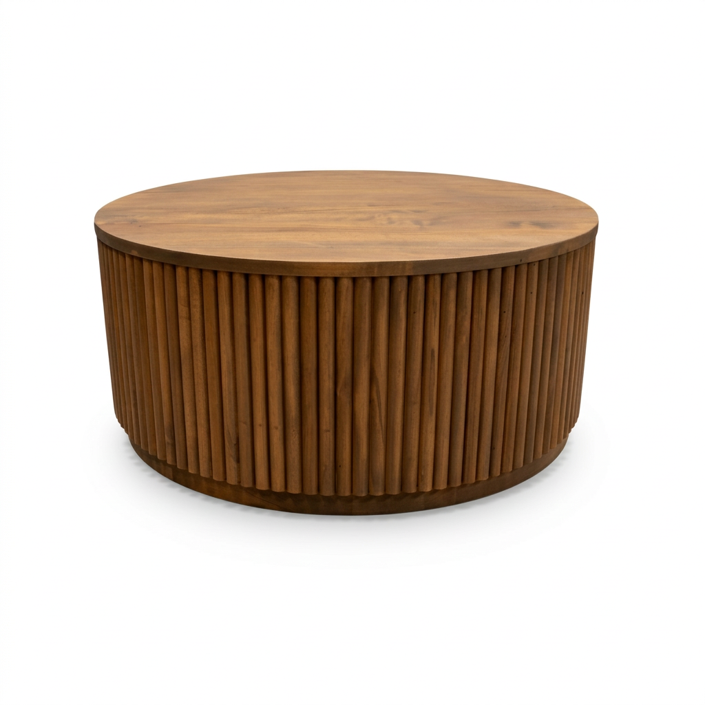 Vallery Solid Wood Coffee Table