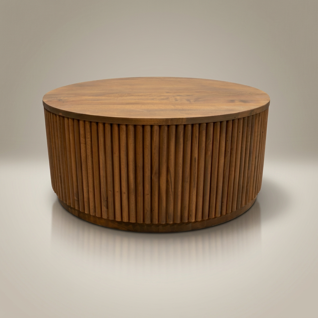 Vallery Solid Wood Coffee Table