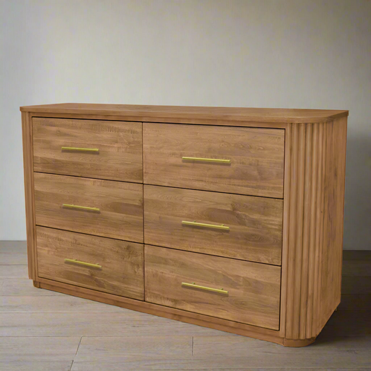 Vallery Solid Wood Dresser