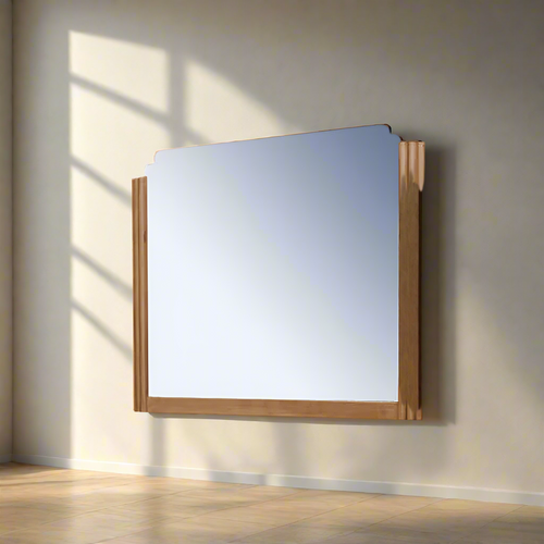 Vallery Solid Wood Mirror
