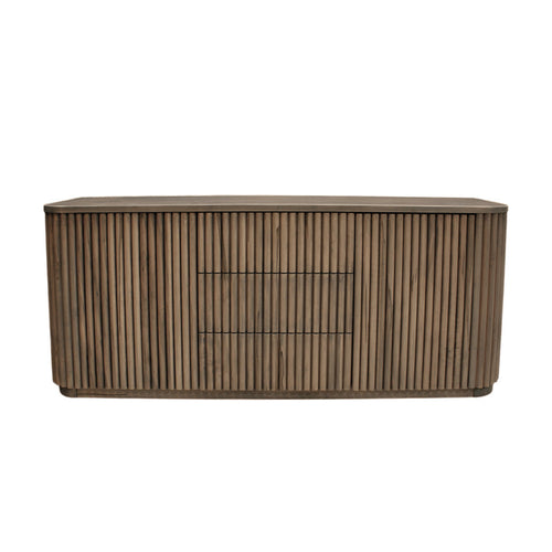 Vallery Solid Wood Media Stand