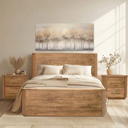 Vallery Solid Wood Bed