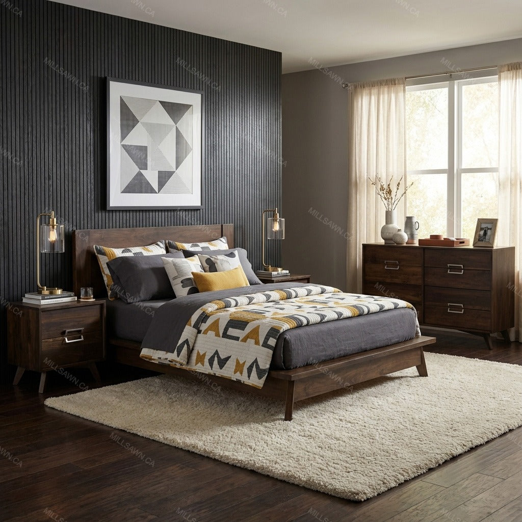 Vanguard Solid Wood Bed