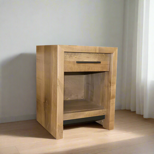 Luxora Solid Wood Nightstand