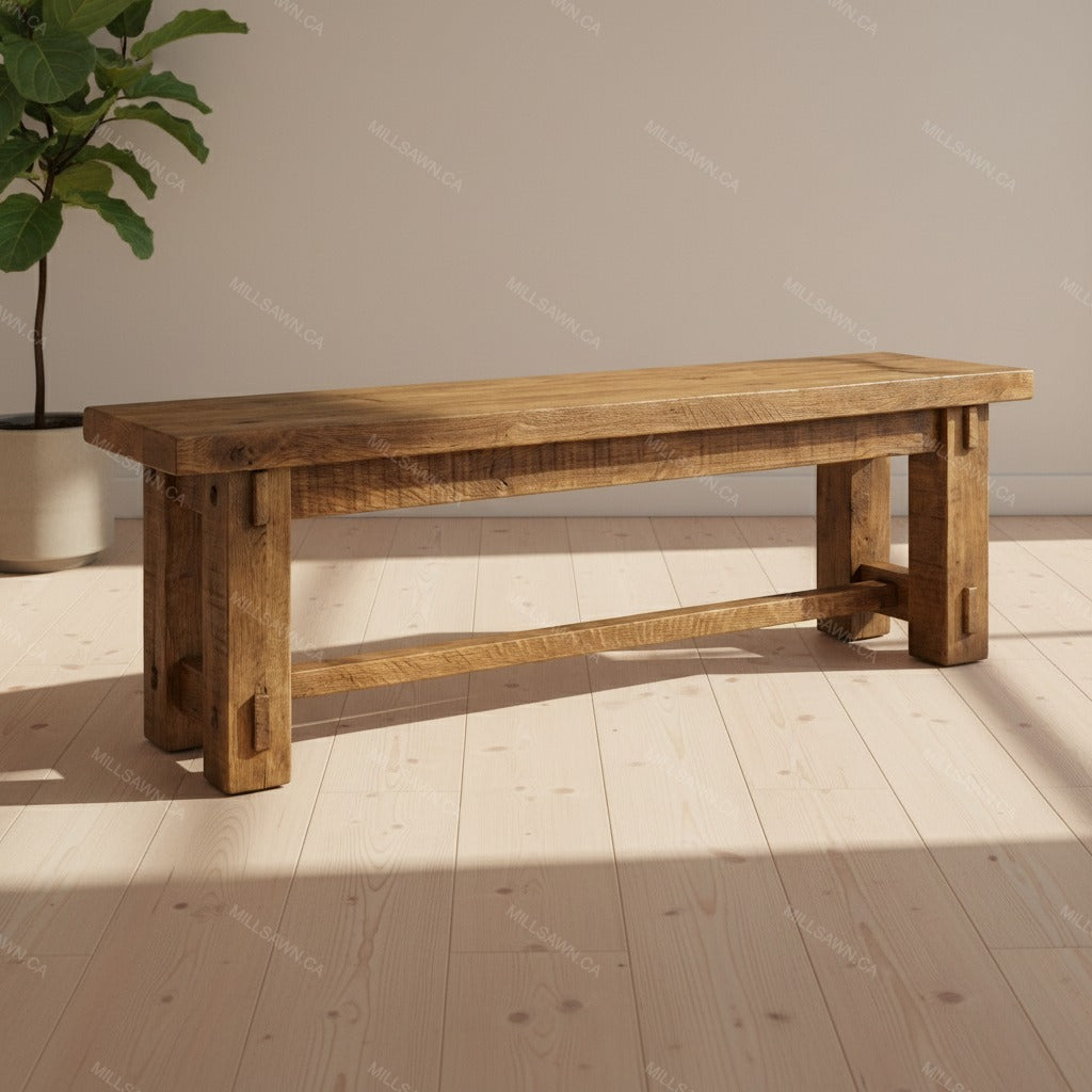 Woodland Solid Wood Bench