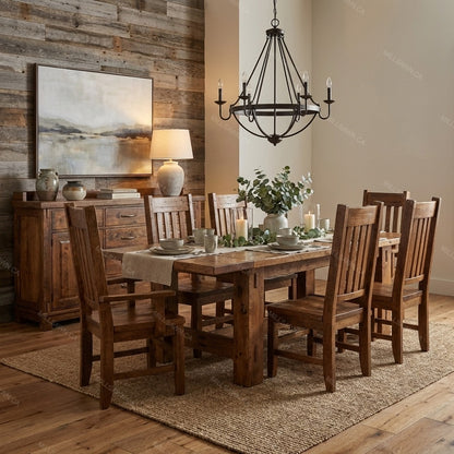 Woodland Solid Wood Dining Table