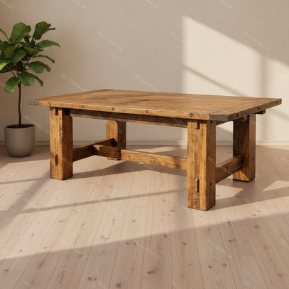 Woodland Solid Wood Dining Table