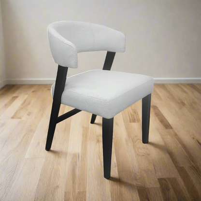 Clarity Upholstered Solid Wood Chair