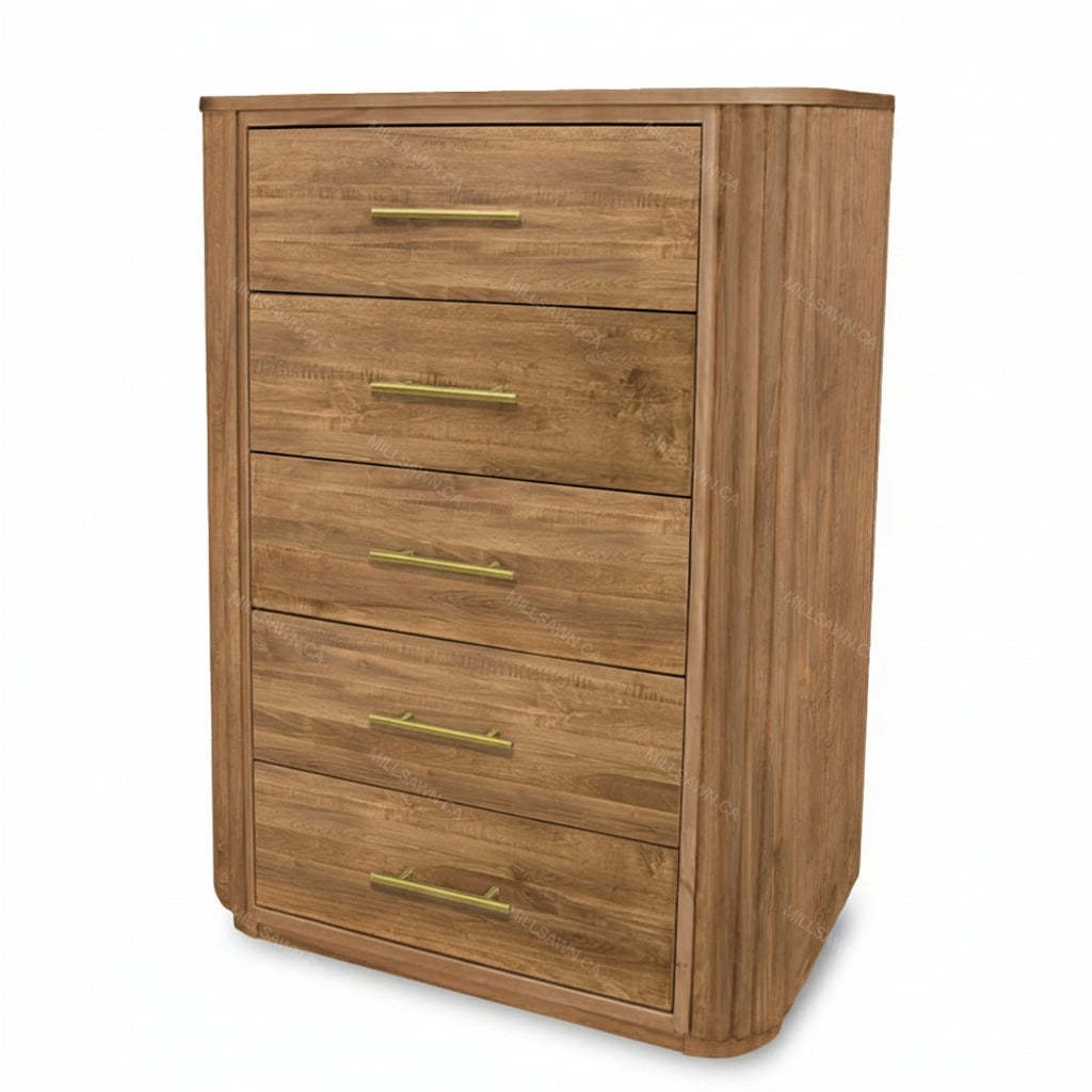 Vallery Solid Wood Chest | Highboy