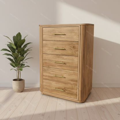 Vallery Solid Wood Chest | Highboy